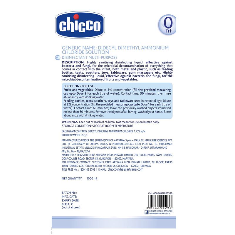 Disinfectant Multipurpose (1000ml) image number null